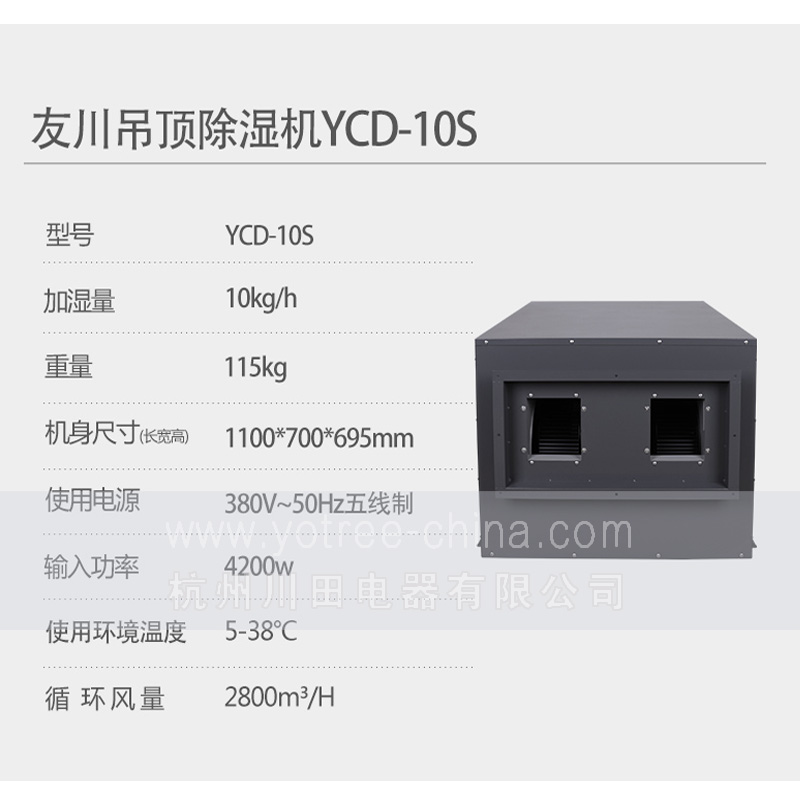 5、YCD-10S  地下室吊頂除濕機 技術參數.jpg